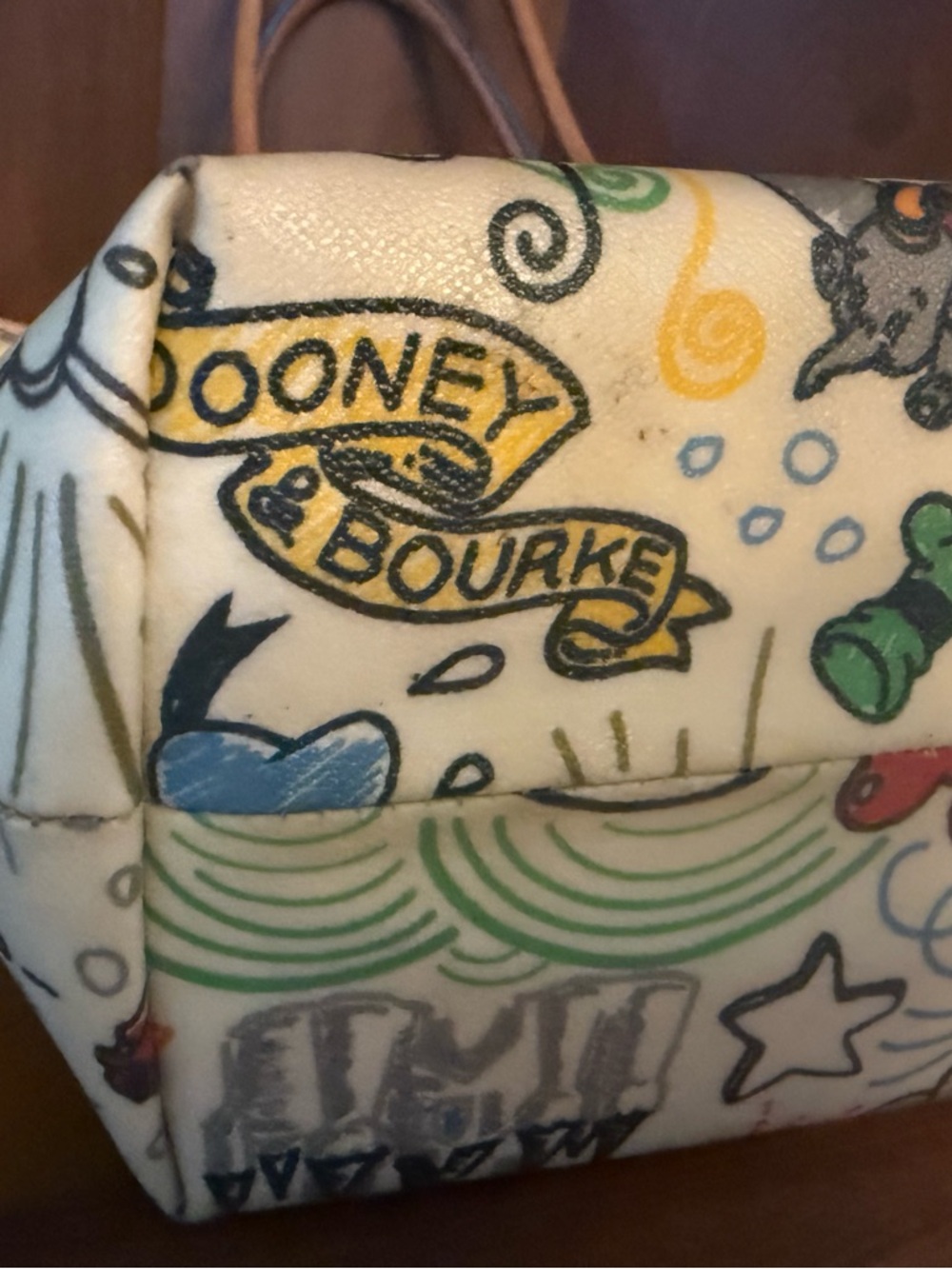Dooney & Bourke Disney Parks "Sketch" Tote Bag, - Picture 13 of 13